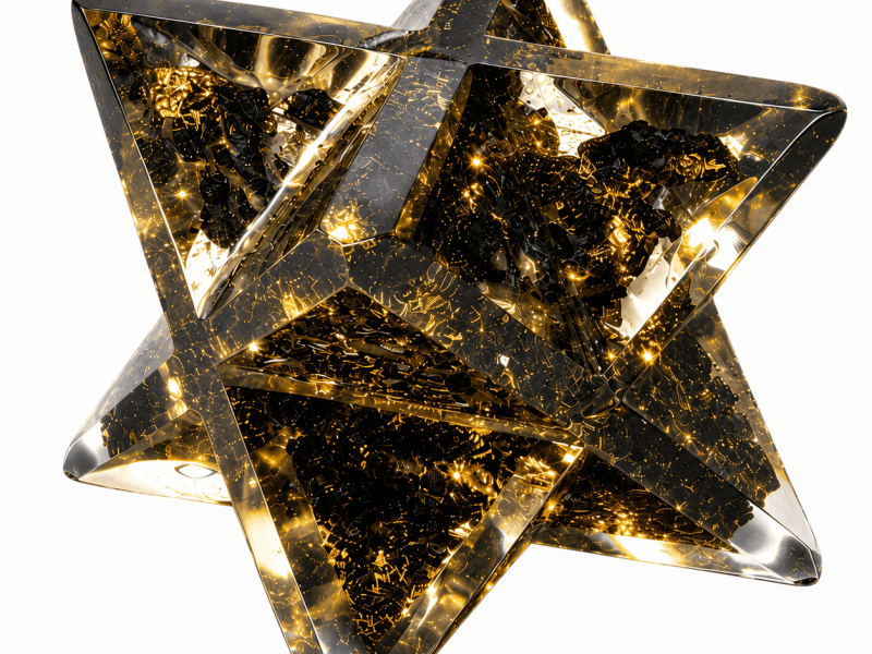 5D Fluchbrecher Orgonit Merkaba
