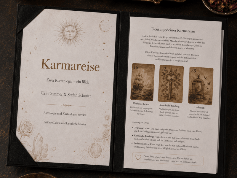 Karmareise – erkenne die Spuren früherer Leben und löse alte Seelenmuster