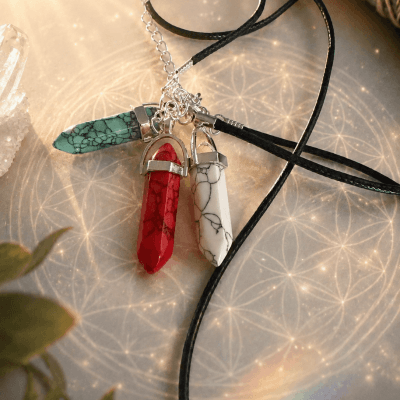 LeonsEnergie Chakra Steine als Kette 1er