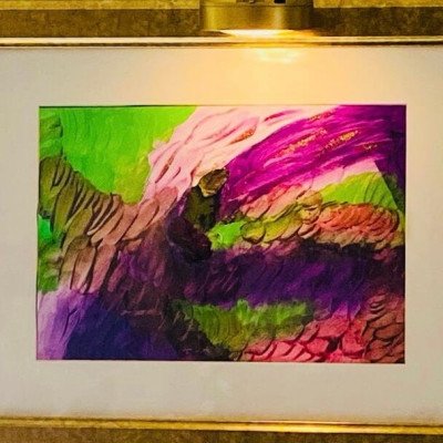 Mediales Kunstbild „ Beruflicher Wandel“