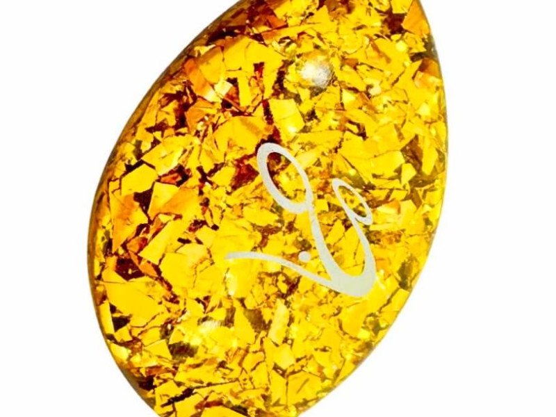 Kraft Stein Goldnugget-Fülle
