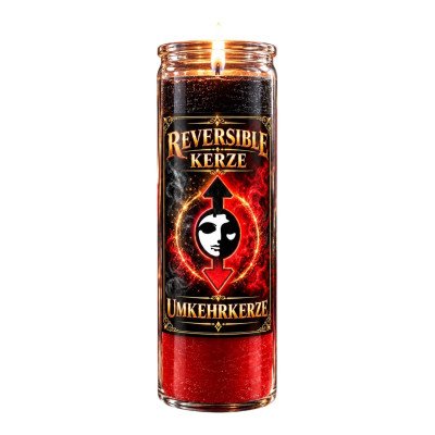Fluchbrecher Umkehrkerze Reversible plus Geschenk