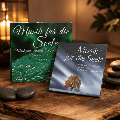 Seelenmusik von Michael Egerer – exklusives Doppelpack mit zwei CDs, eine davon handsigniert