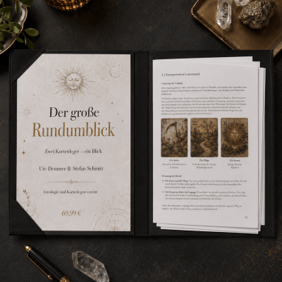 Der große Rundumblick – zwei Kartenleger, ein Blick: Astrologie und Kartenlegen vereint