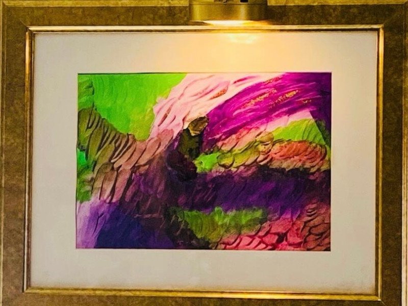 Mediales Kunstbild „ Beruflicher Wandel“