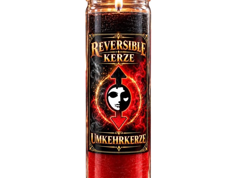 Fluchbrecher Umkehrkerze Reversible plus Geschenk