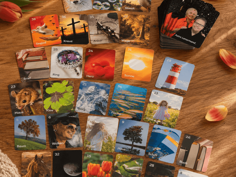 Astro Lenormand – das besondere Kartendeck von Ute Demmer und Stefan Schmitt