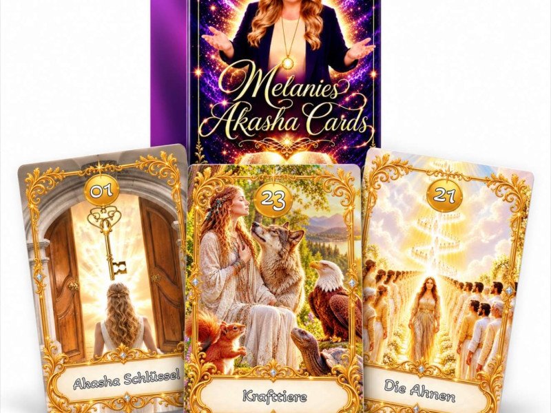 Melanie´s Akasha Cards & Akasha Schlüssel Set