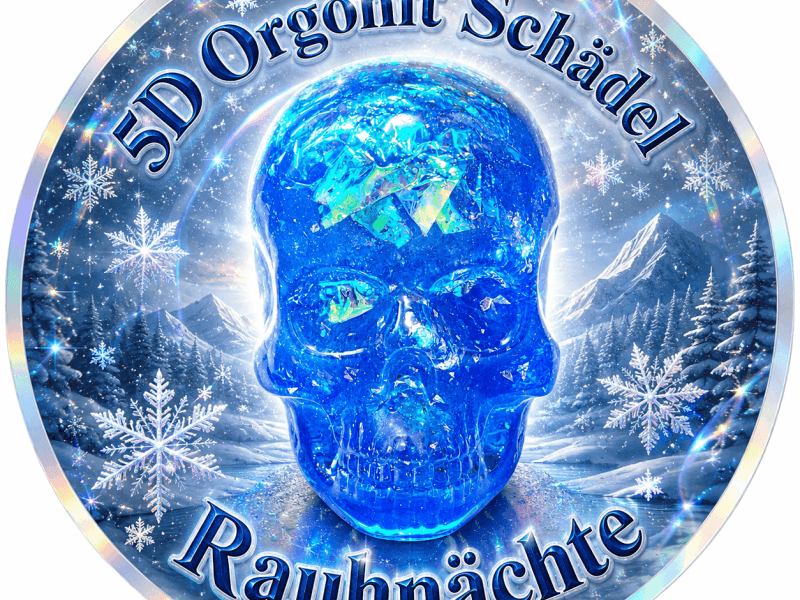 5D Orgonit Schädel Rauhnächte