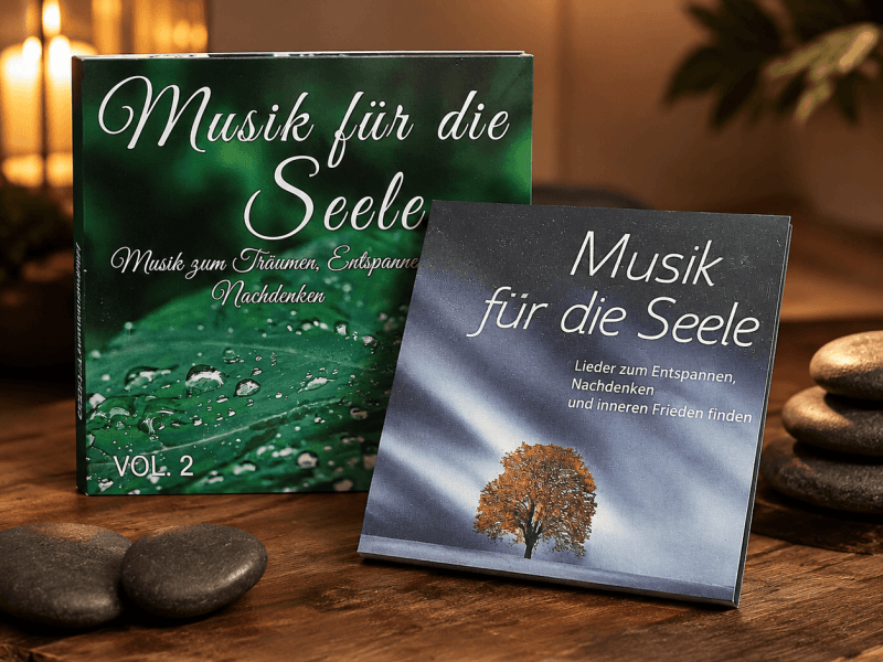 Seelenmusik von Michael Egerer – exklusives Doppelpack mit zwei CDs, eine davon handsigniert